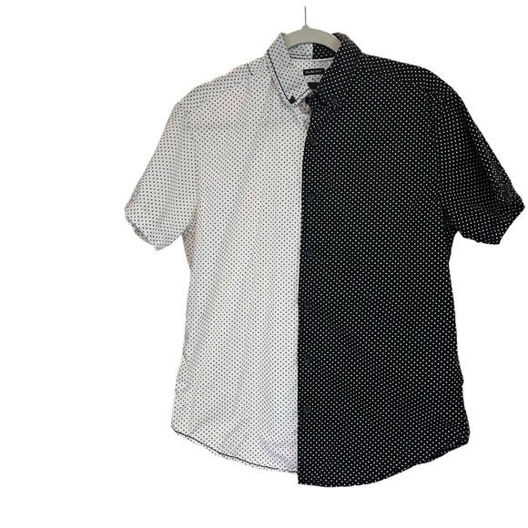 Drill Clothing Slim Fit Short Sleeve Button Down Cotton Shirt, Sz M - Picture 6 of 10